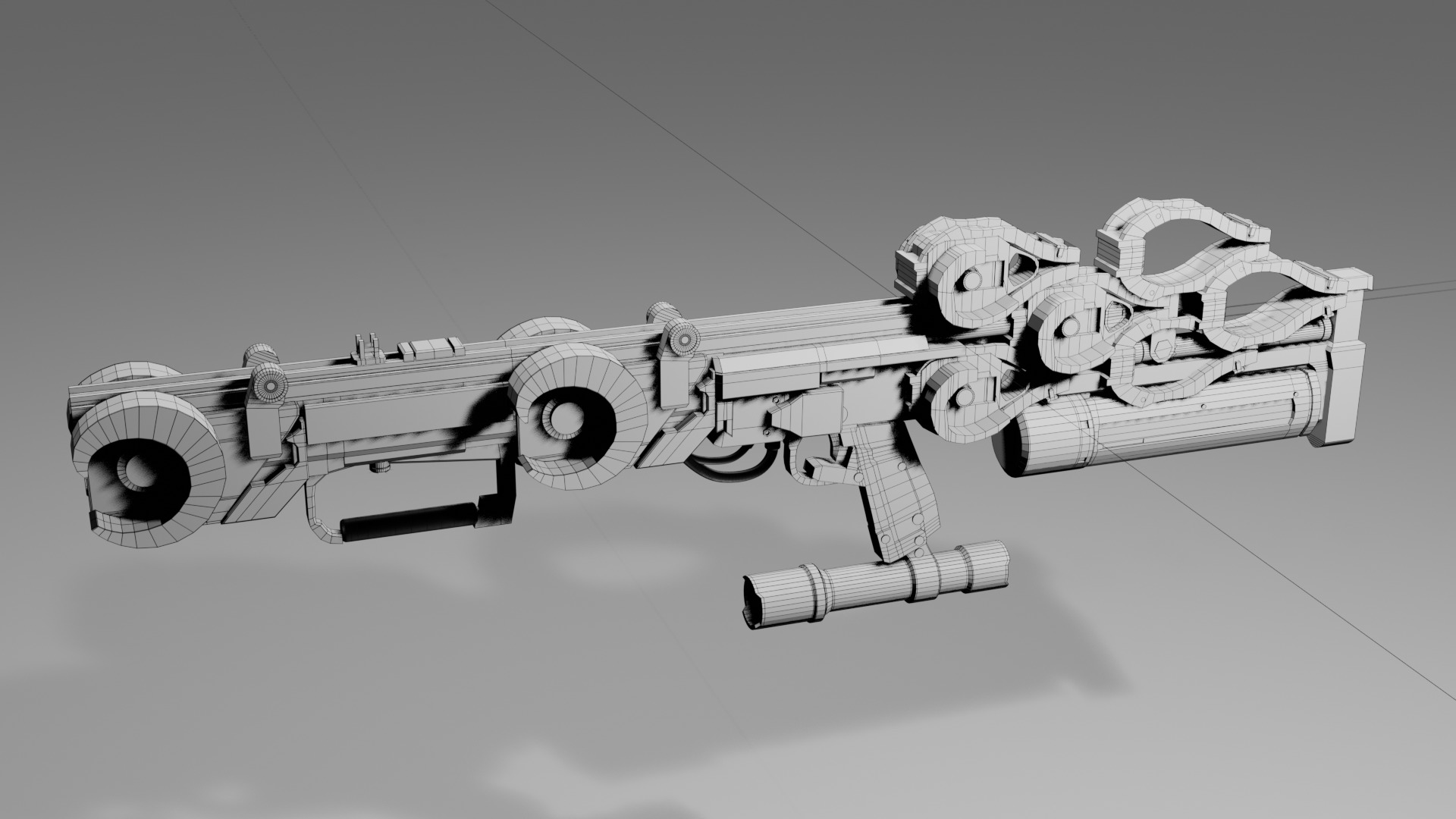 Ray Gun 3D model 3D model_5