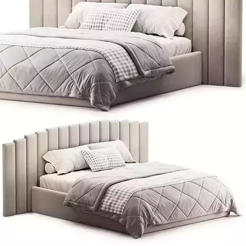 Adelina Bed 3D model