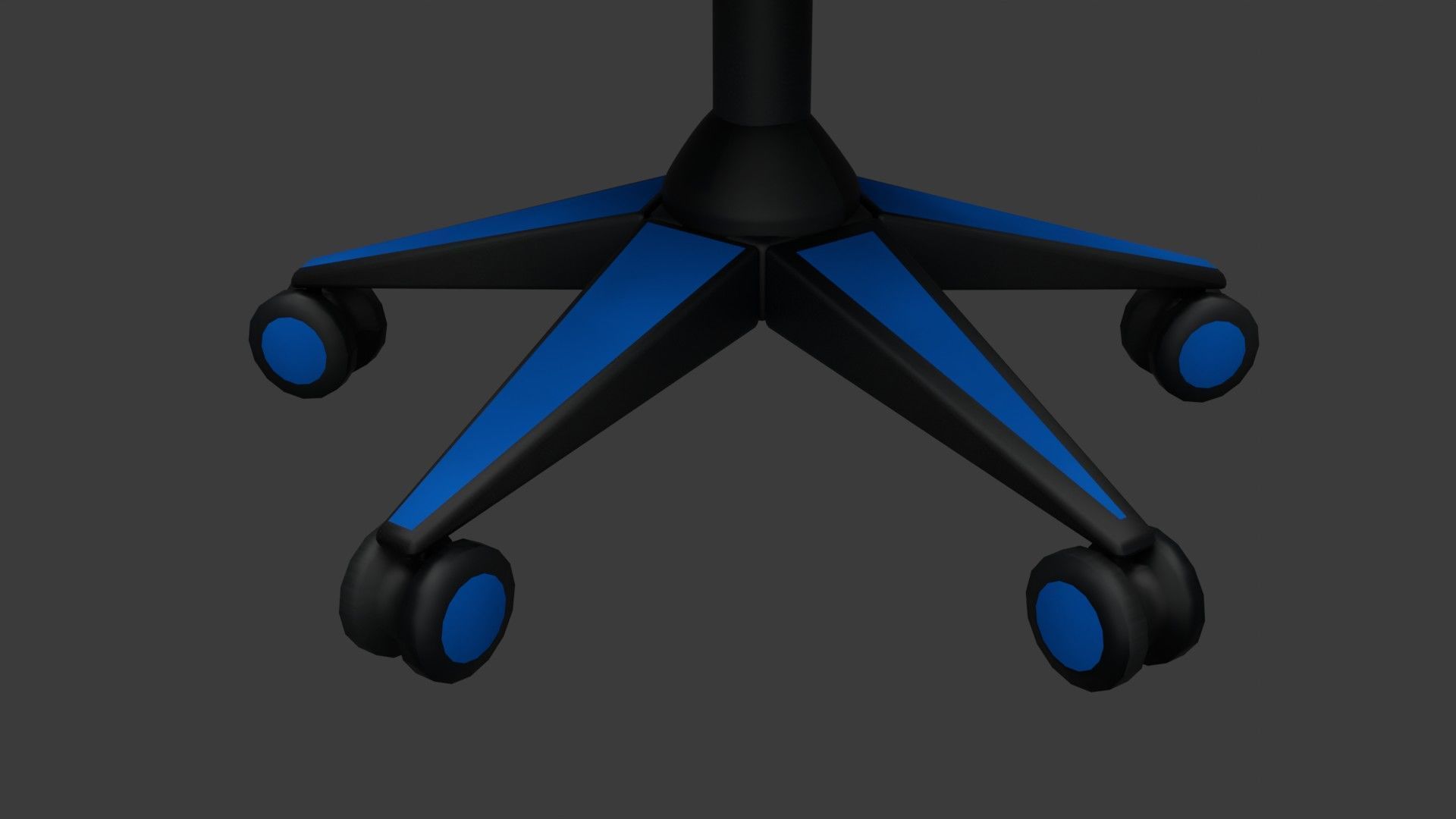 Computer Gaming Chair 3D model_10