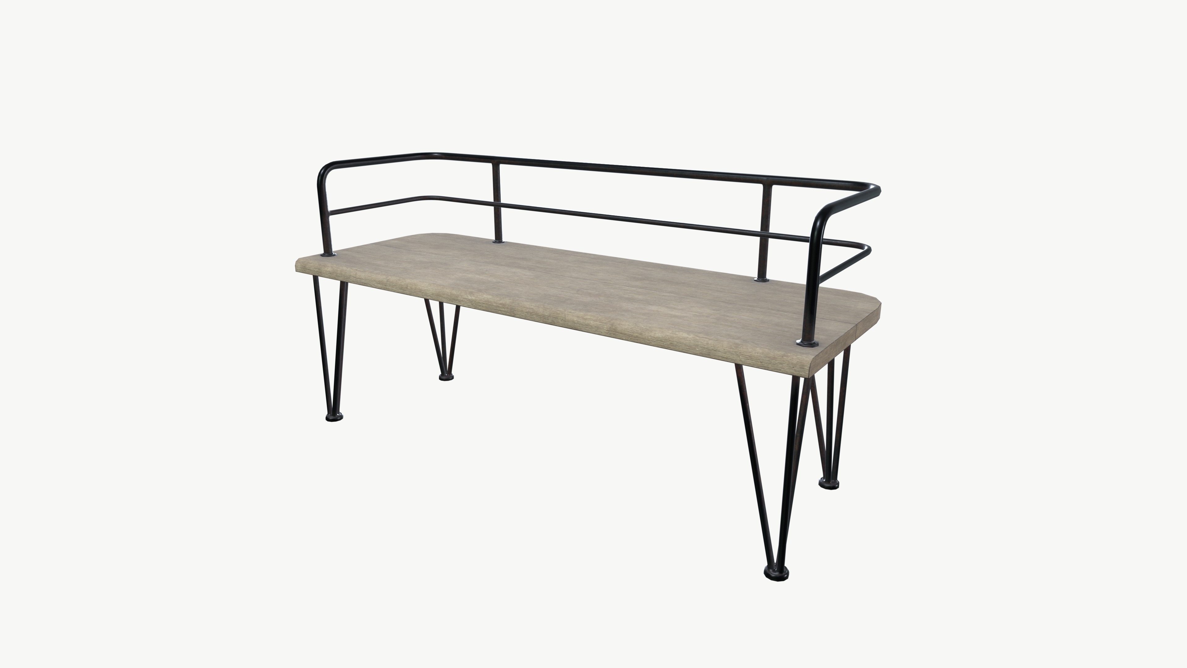 hand rake 3D model_5