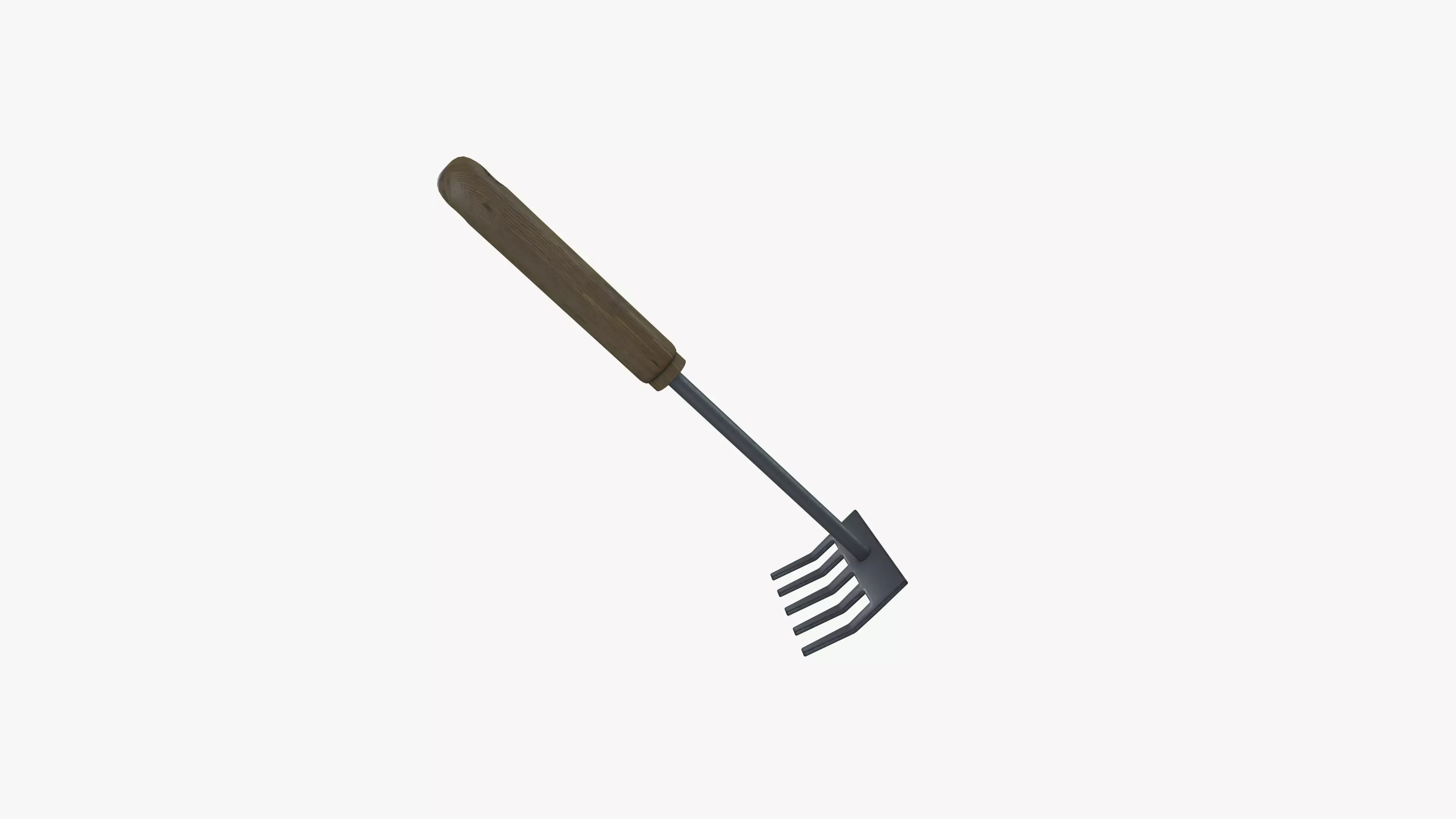 hand rake 3D model_0