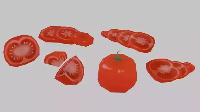 Handpaint Tomato model pack
