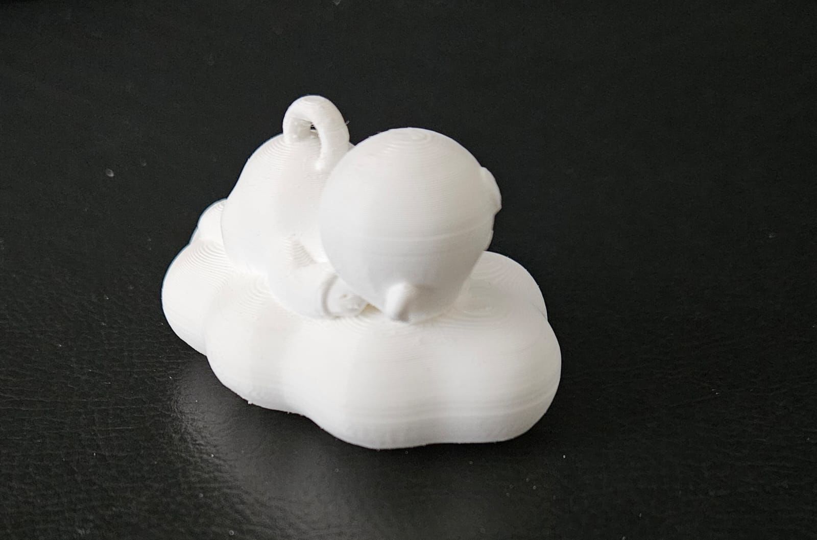 baby Sleeping on Cloud 3D print model_13