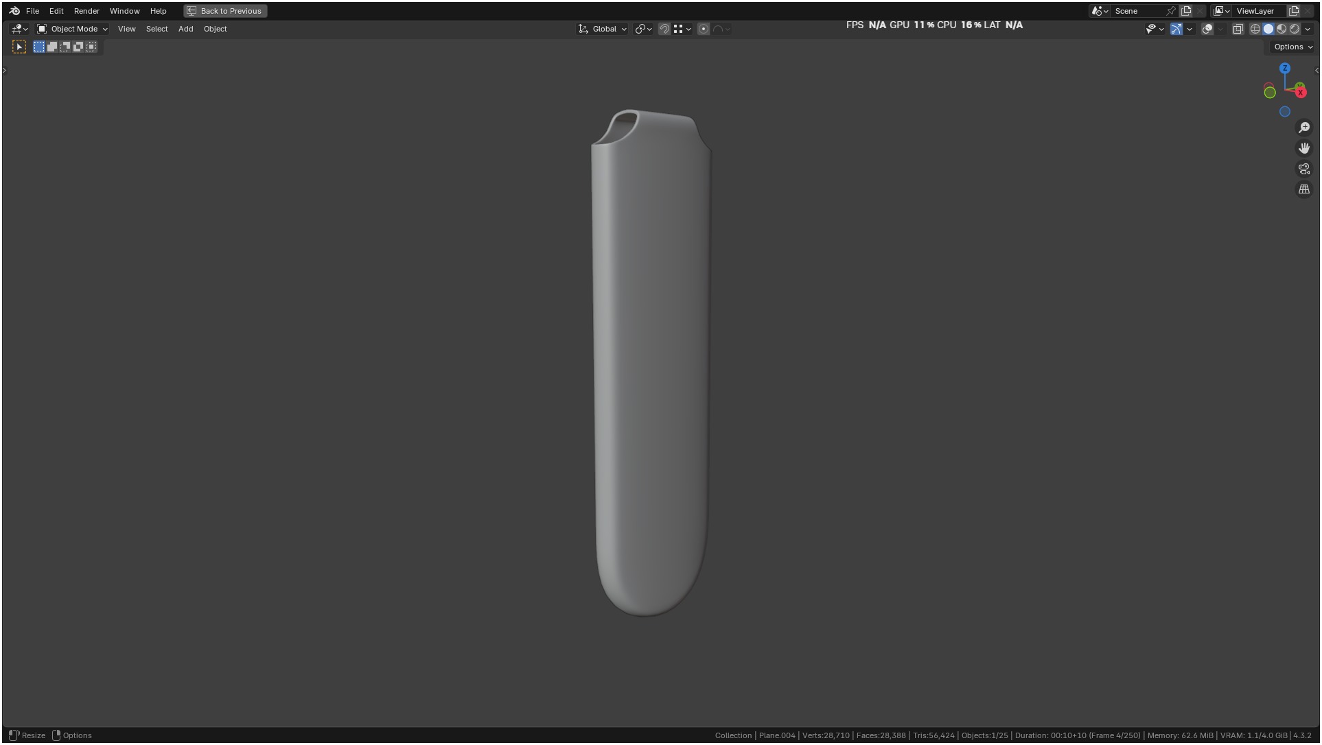 Puppy Tail Banding Elastrator 3D model_15