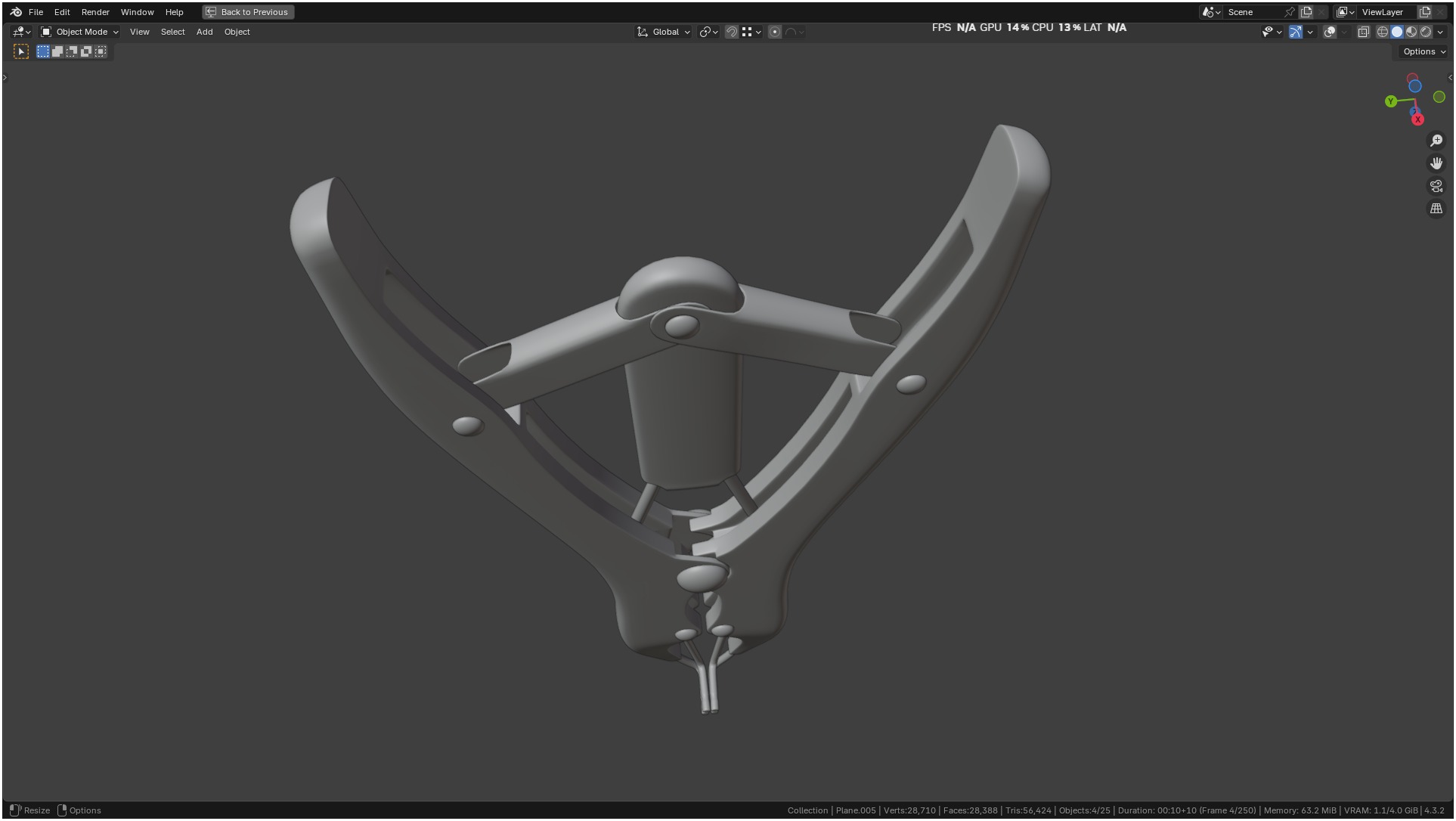 Puppy Tail Banding Elastrator 3D model_54