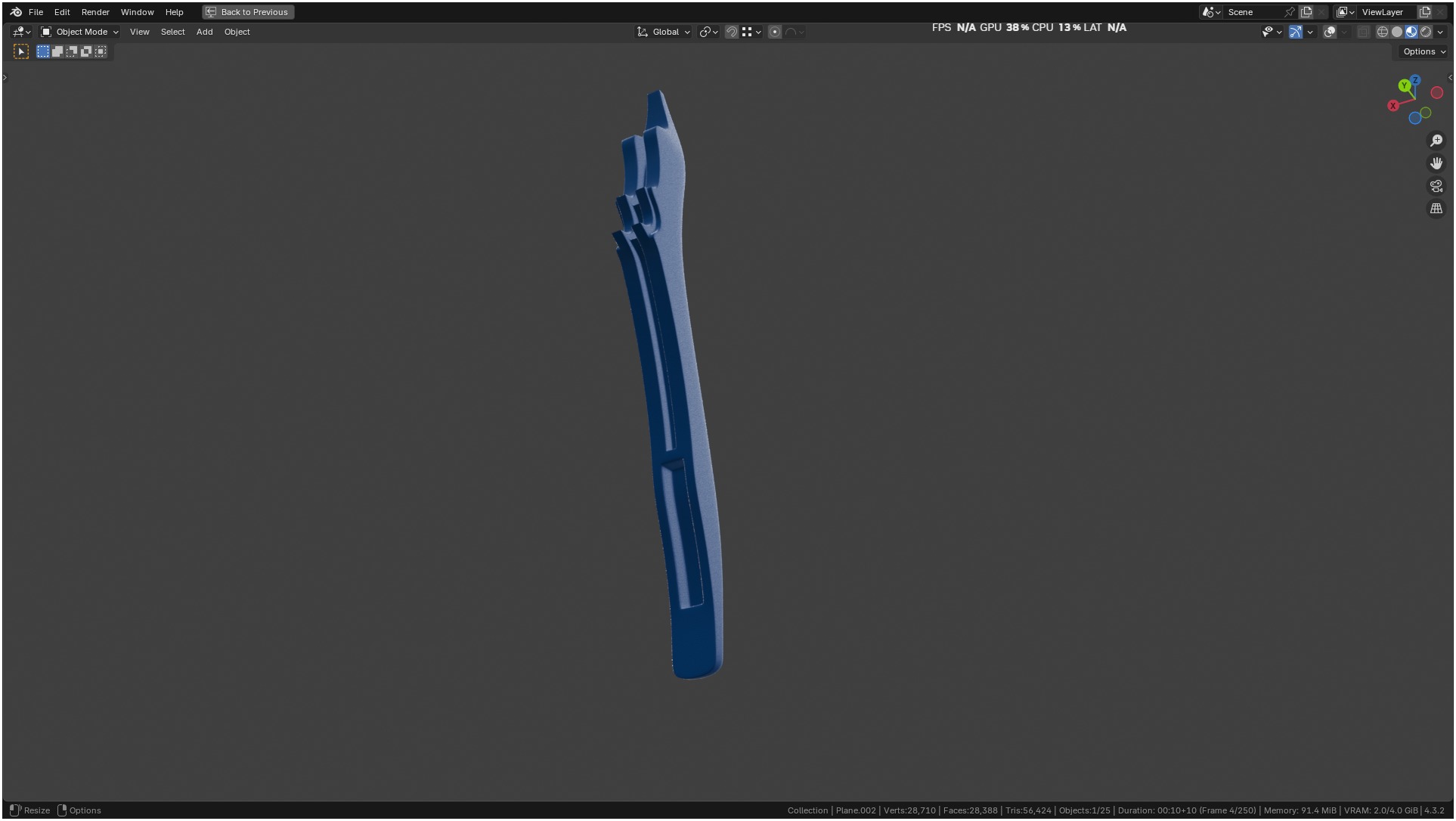 Puppy Tail Banding Elastrator 3D model_23