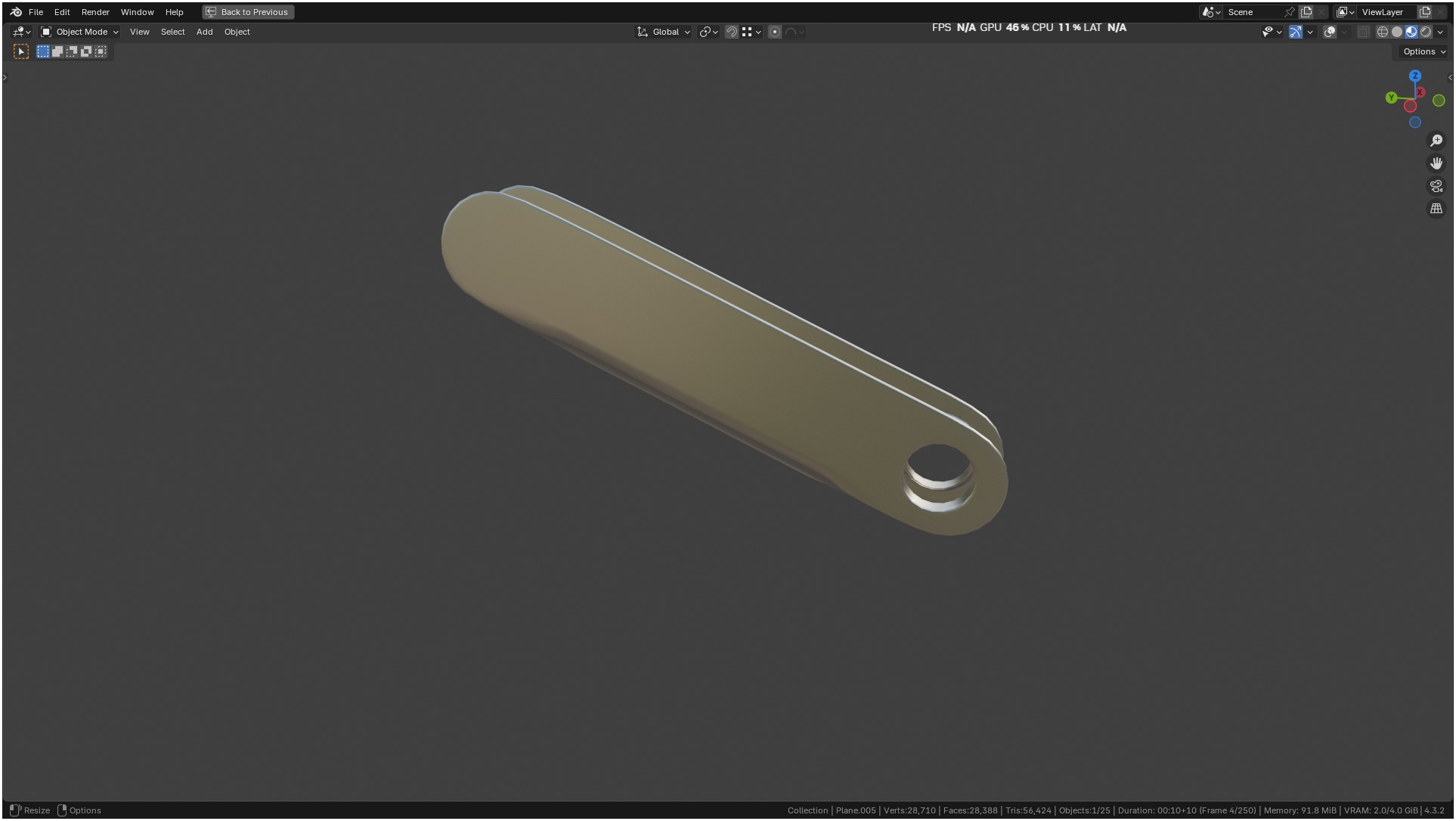 Puppy Tail Banding Elastrator 3D model_47