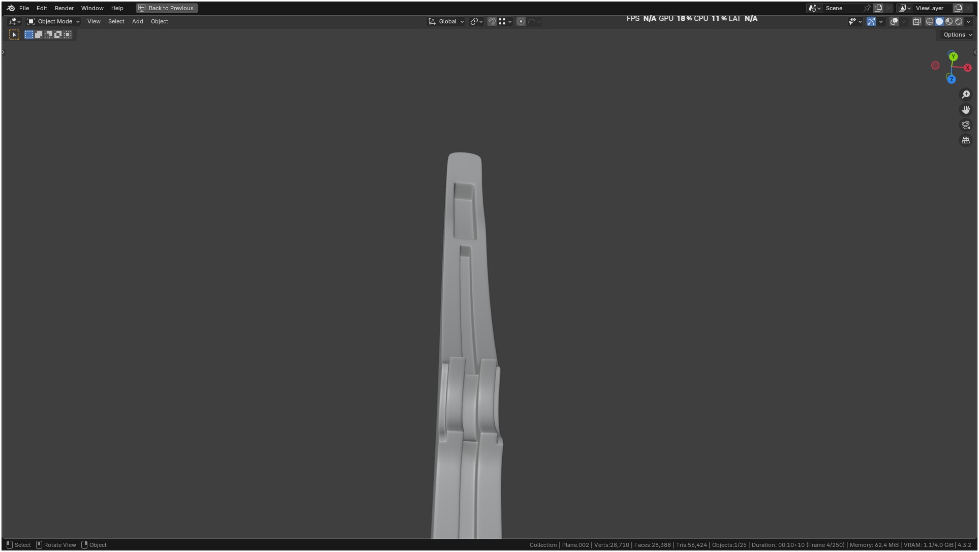 Puppy Tail Banding Elastrator 3D model_20