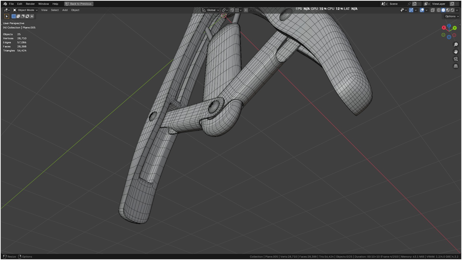 Puppy Tail Banding Elastrator 3D model_66