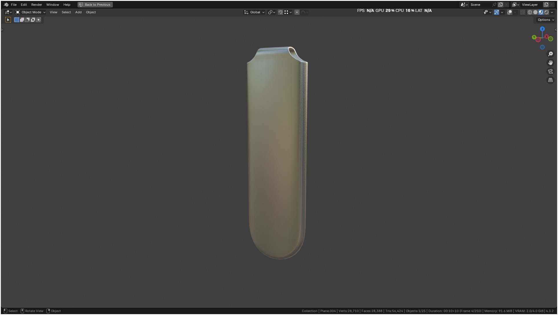 Puppy Tail Banding Elastrator 3D model_26