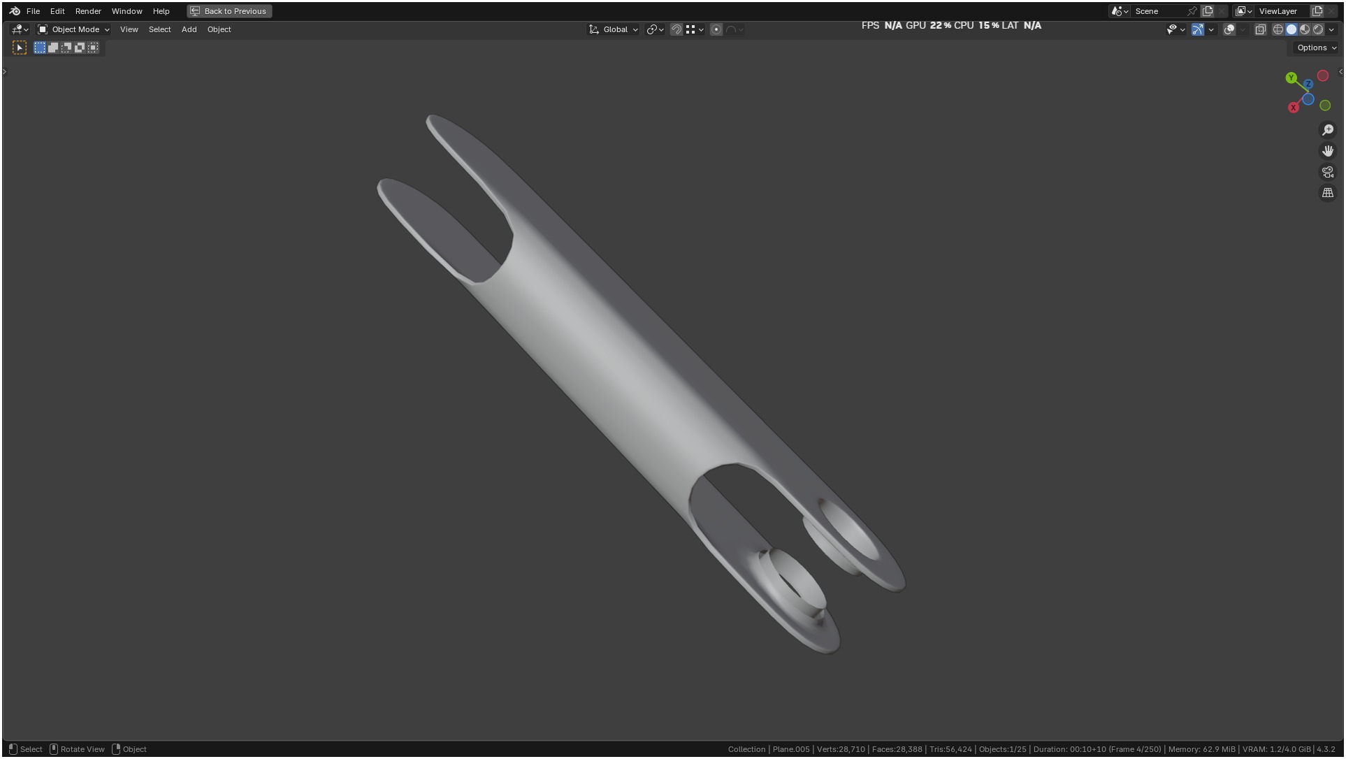 Puppy Tail Banding Elastrator 3D model_25