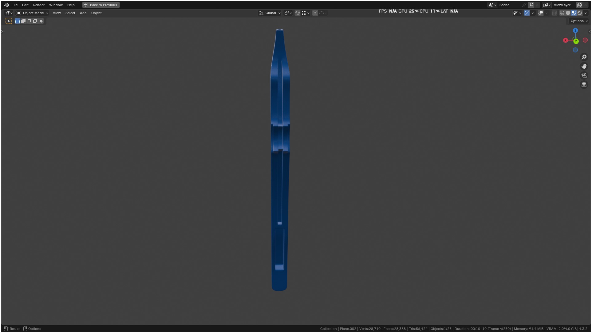 Puppy Tail Banding Elastrator 3D model_11