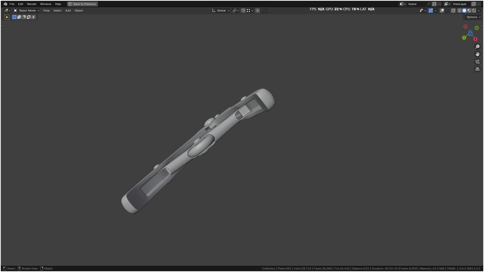 Puppy Tail Banding Elastrator 3D model_32