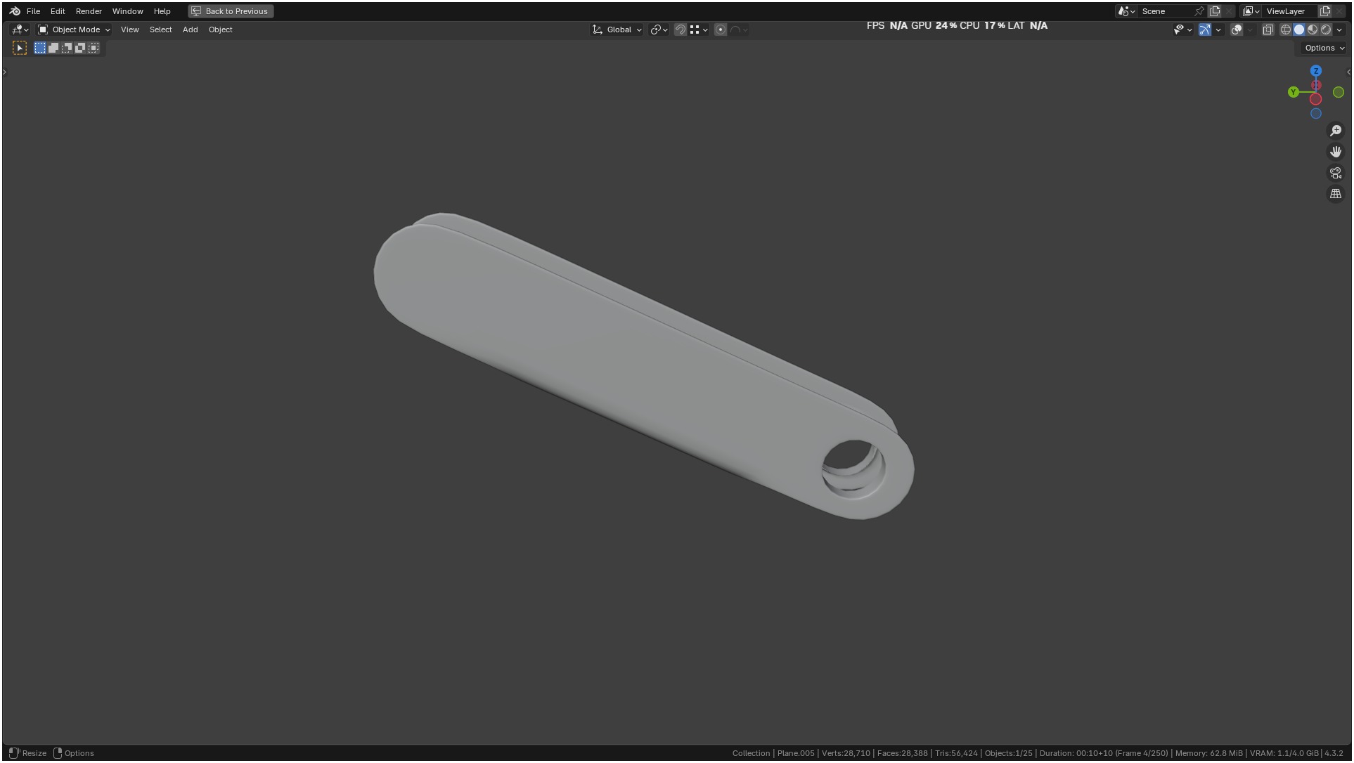 Puppy Tail Banding Elastrator 3D model_39