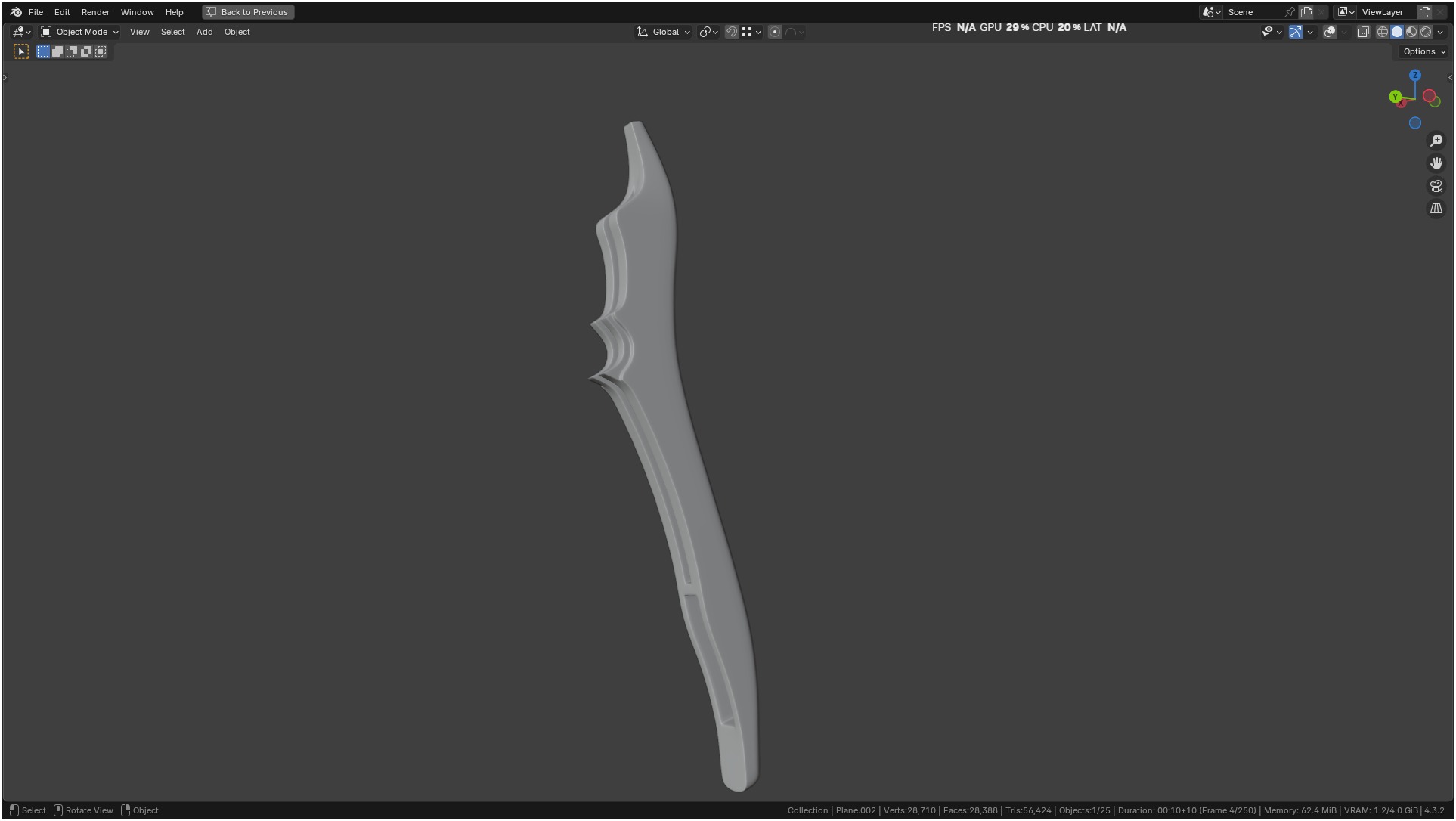 Puppy Tail Banding Elastrator 3D model_12