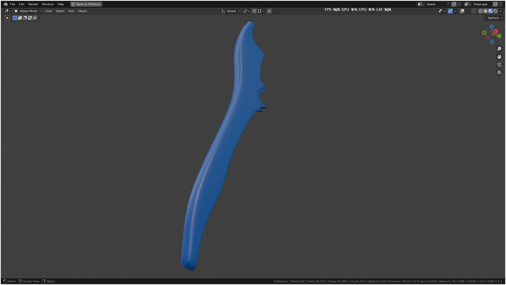 Puppy Tail Banding Elastrator 3D model_24