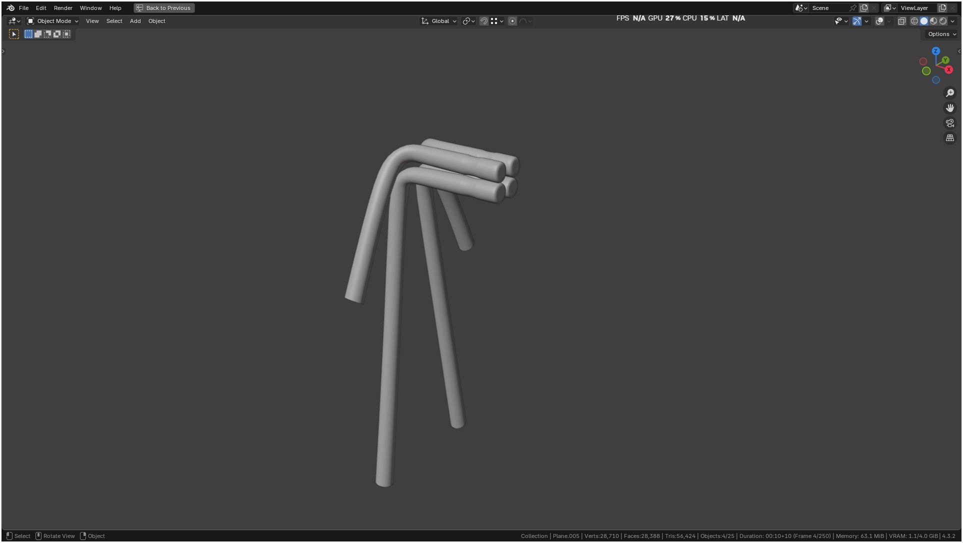 Puppy Tail Banding Elastrator 3D model_44