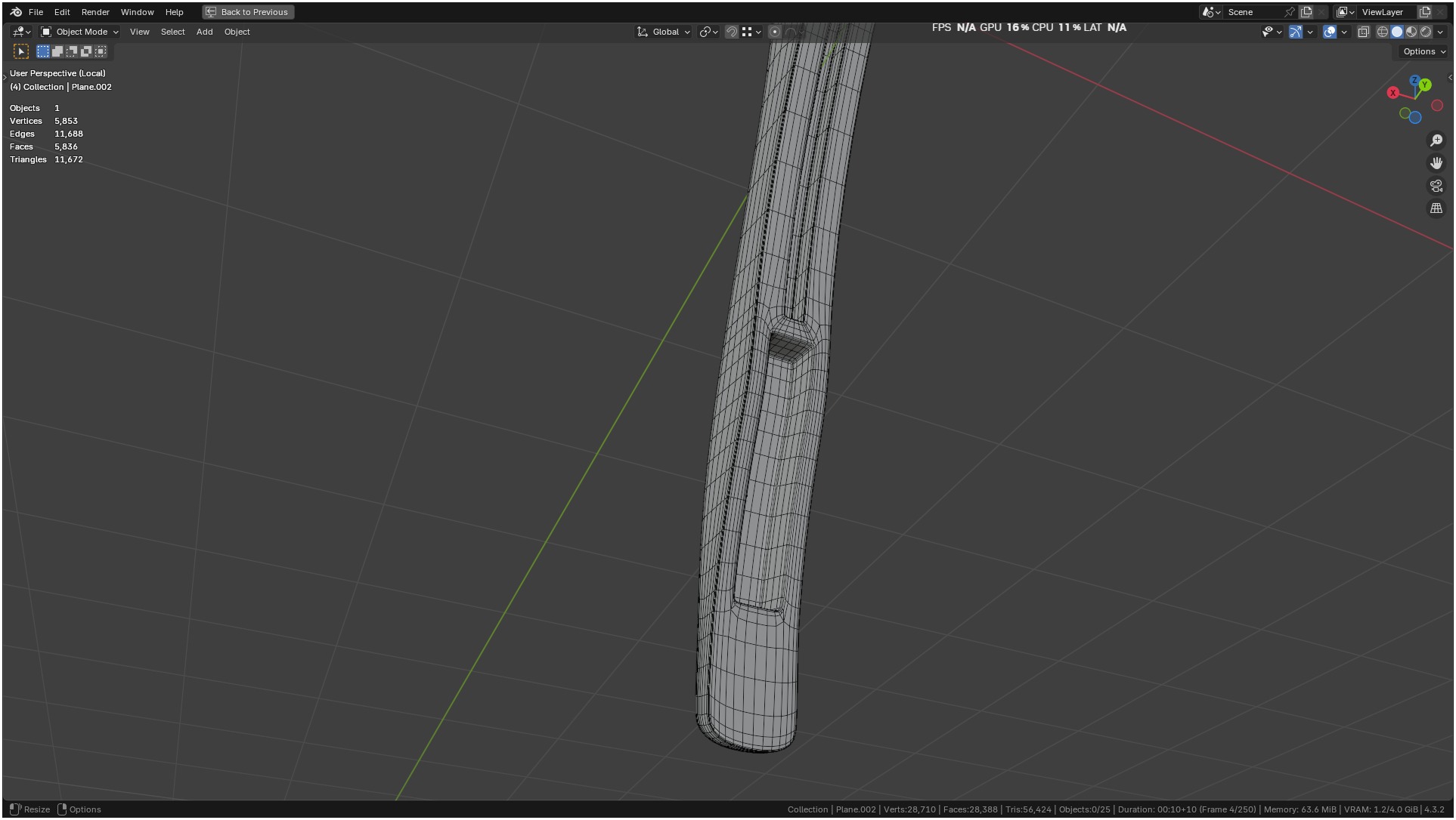 Puppy Tail Banding Elastrator 3D model_72