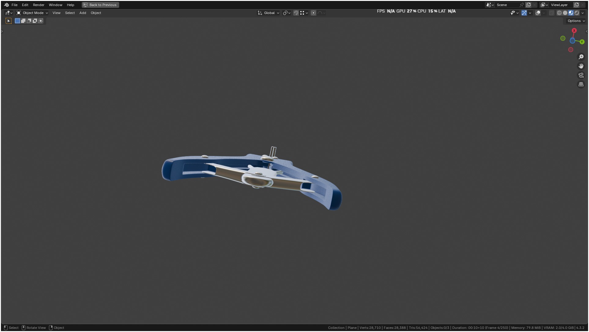 Puppy Tail Banding Elastrator 3D model_56