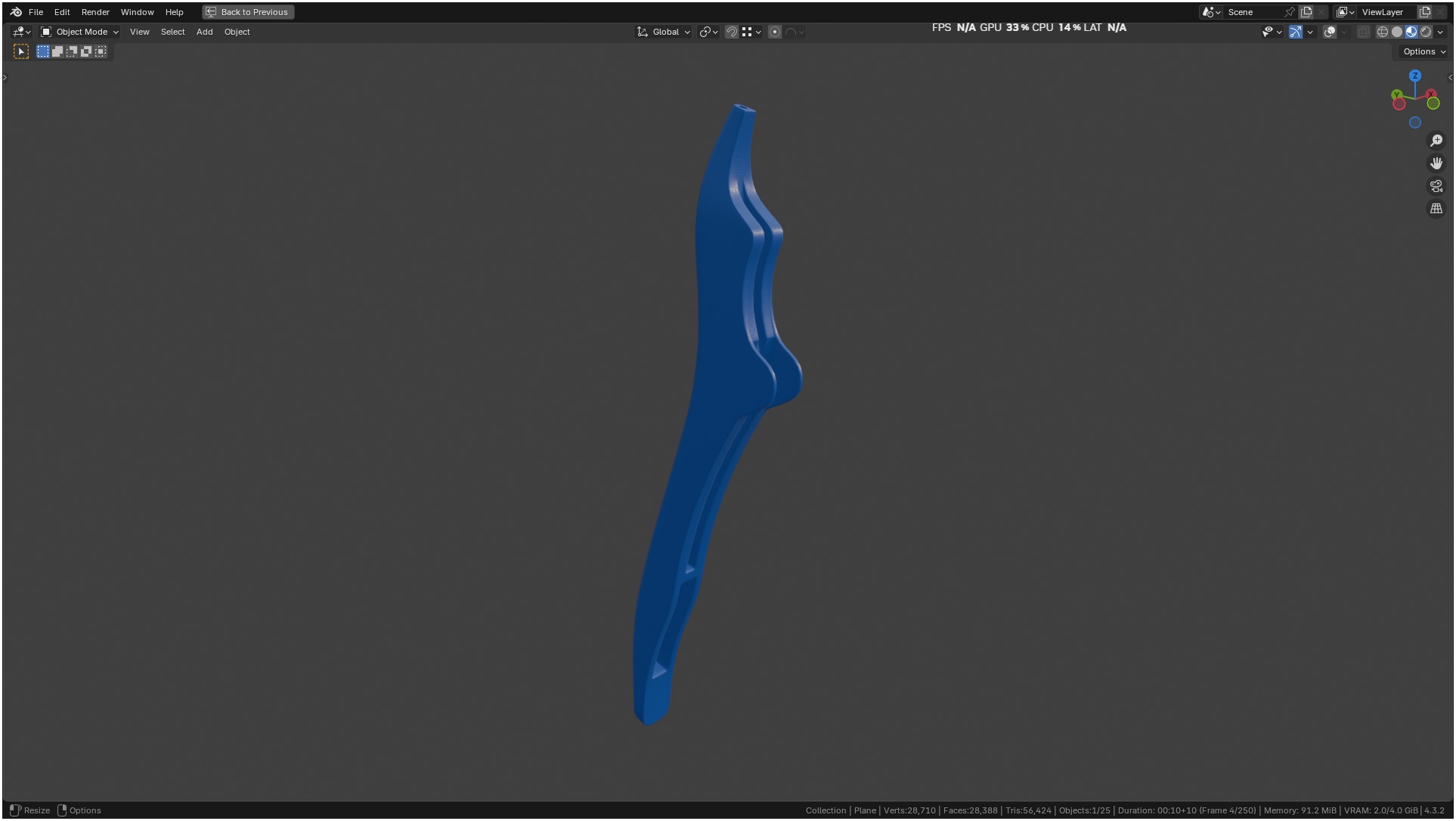 Puppy Tail Banding Elastrator 3D model_3