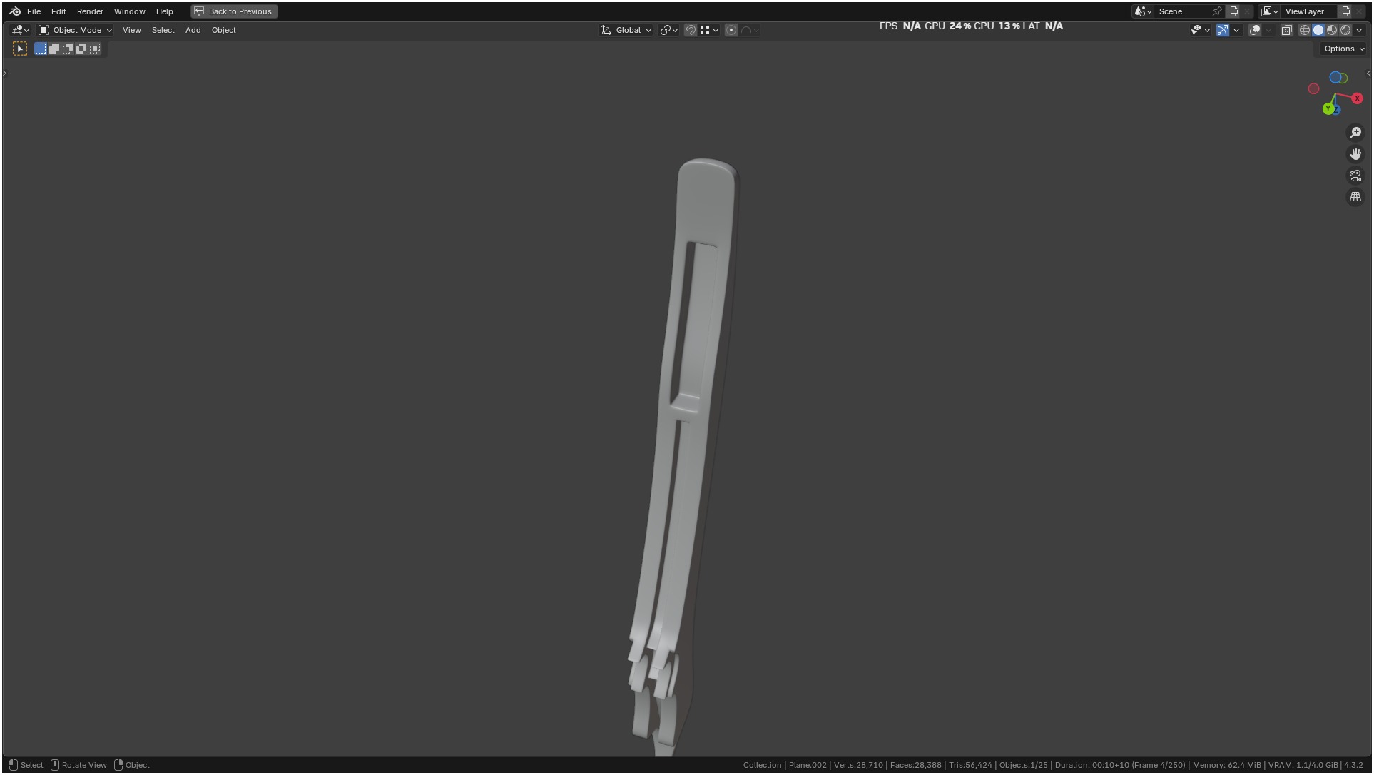 Puppy Tail Banding Elastrator 3D model_18