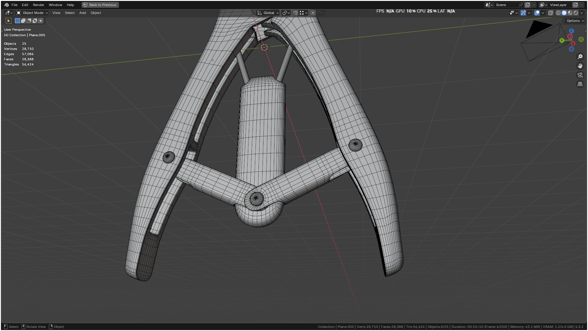 Puppy Tail Banding Elastrator 3D model_68