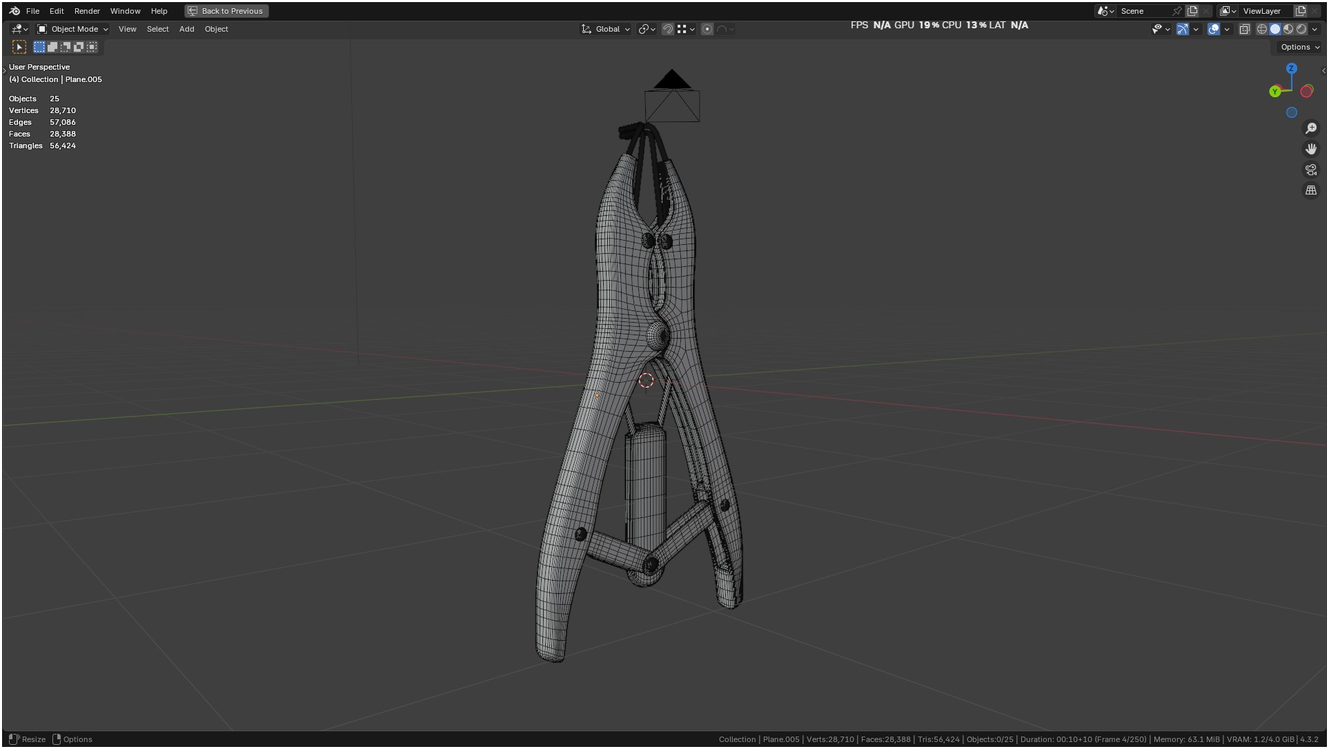 Puppy Tail Banding Elastrator 3D model_58