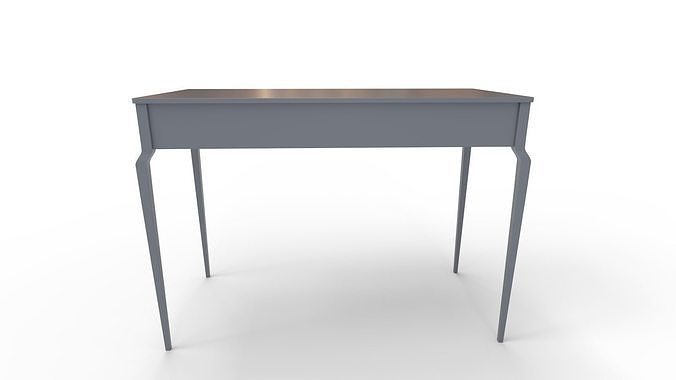 Modern Console Table Sofa Table 3D model 6