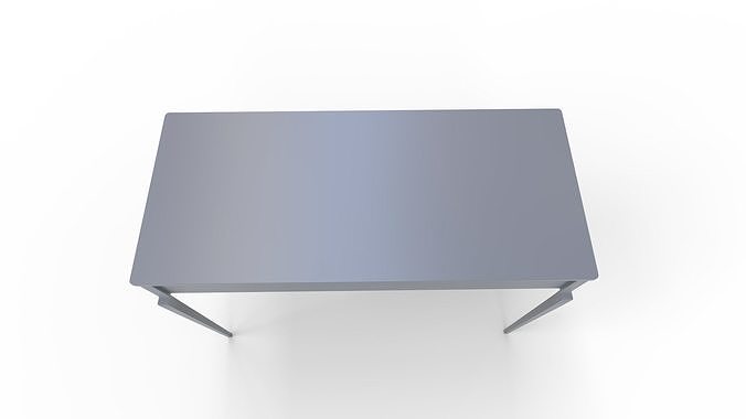 Modern Console Table Sofa Table 3D model 7