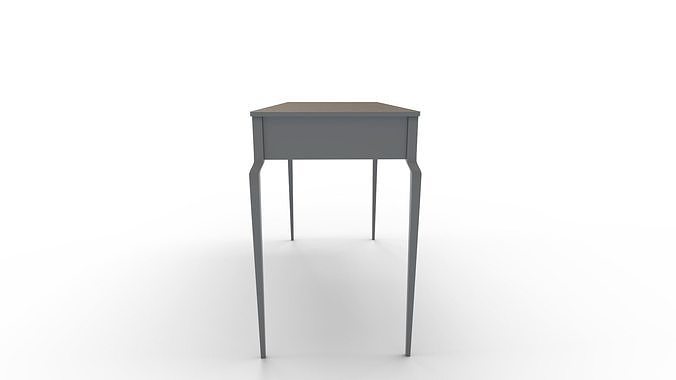 Modern Console Table Sofa Table 3D model 4