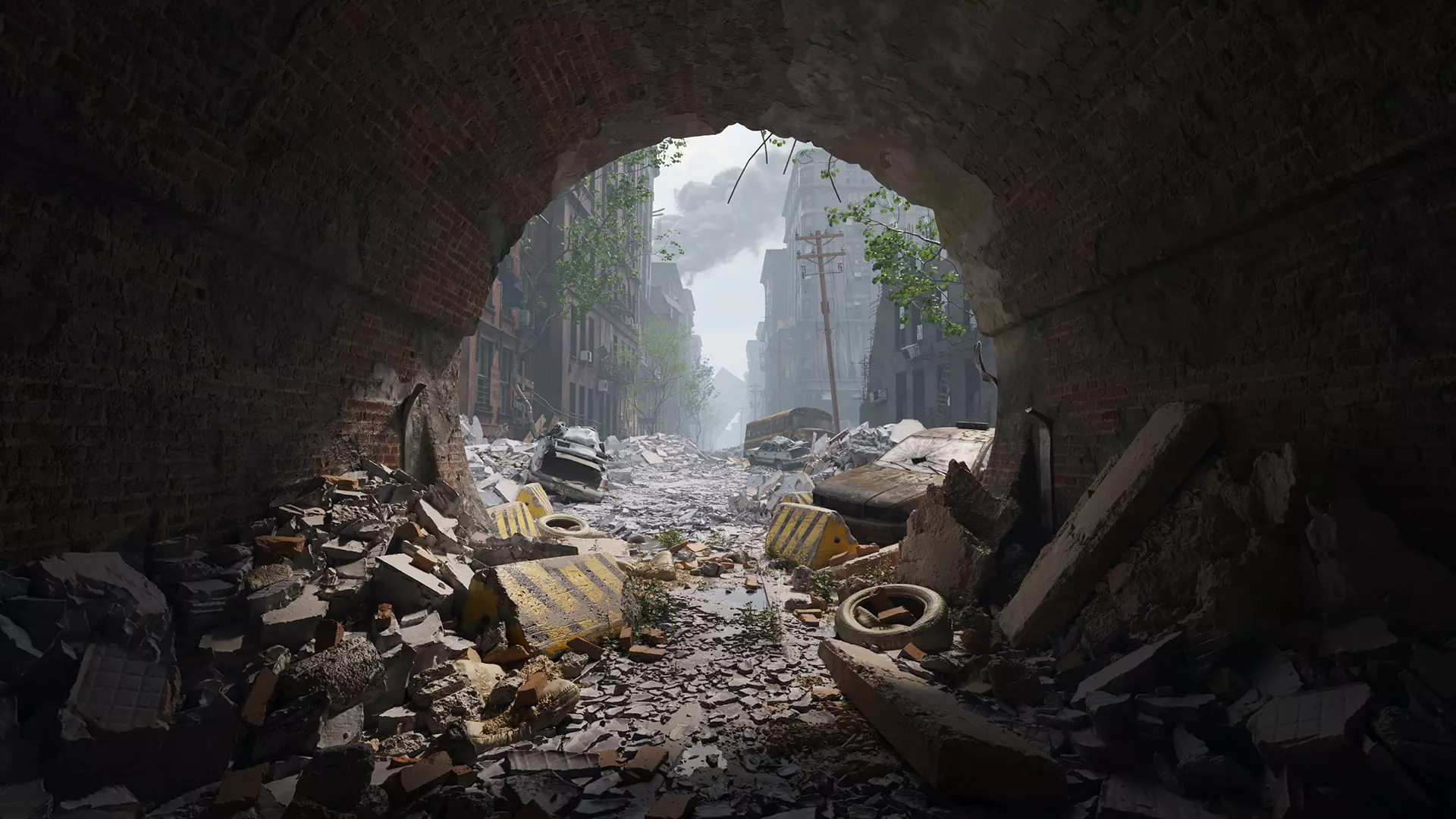 Archexteriors vol 45 - destroyed city scene 3D model_0