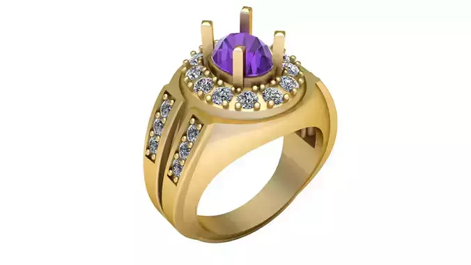 RUSSIAN  STYLE WEDDING  RING 3D PRINTABLE MIODEL 