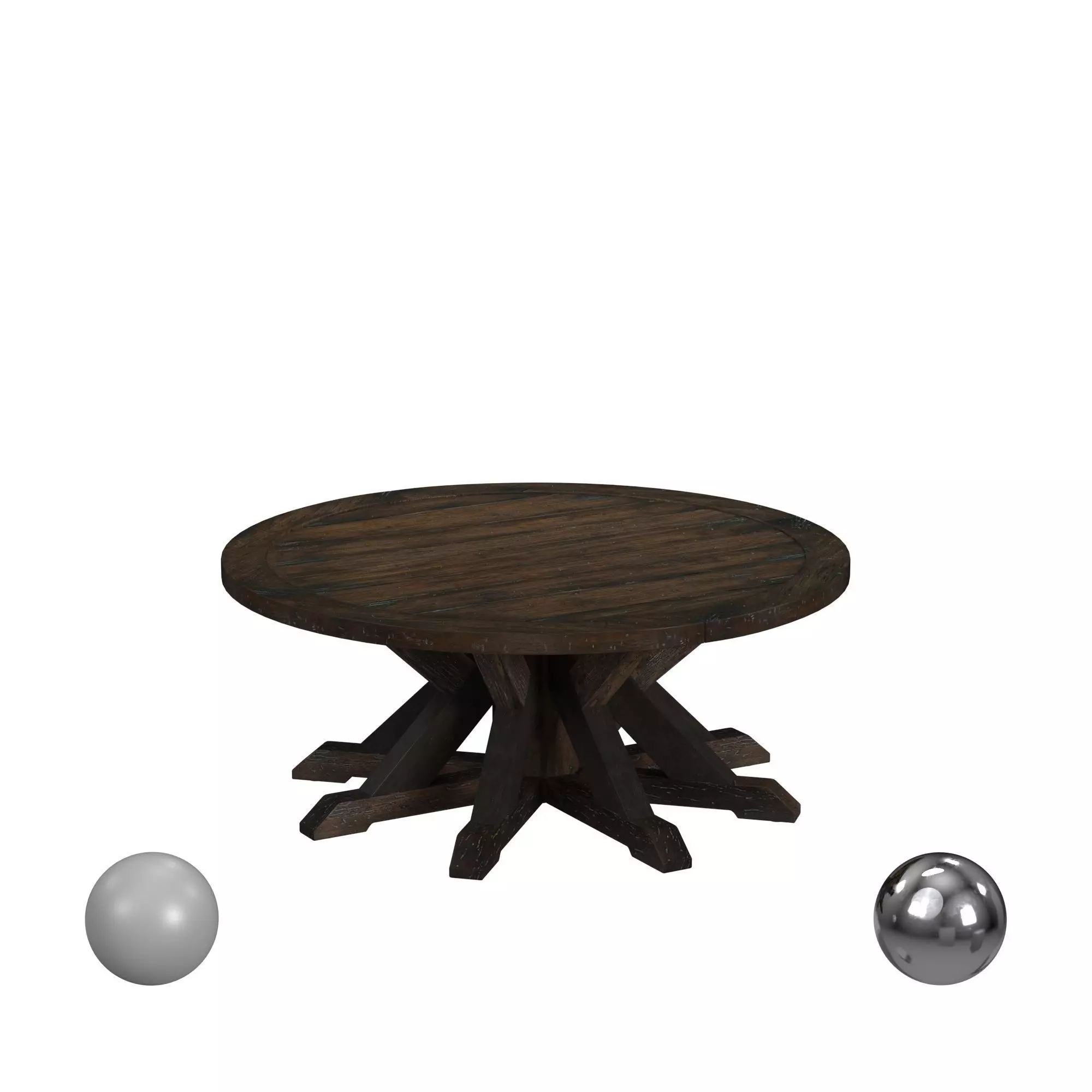 Crestview Hamilton Cocktail Table 3D model_0