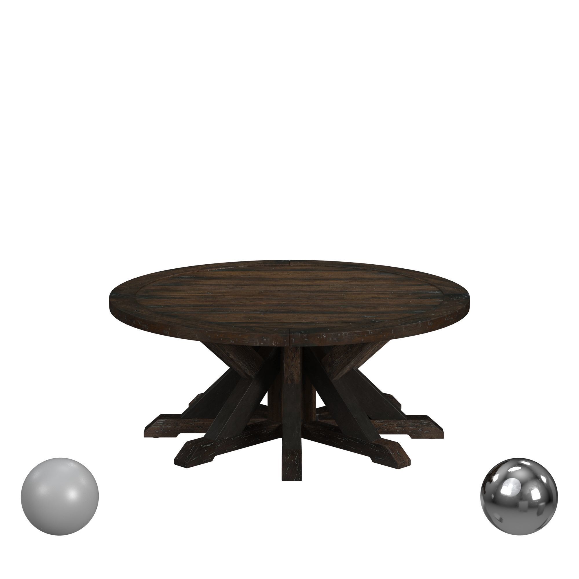 Crestview Hamilton Cocktail Table 3D model_1