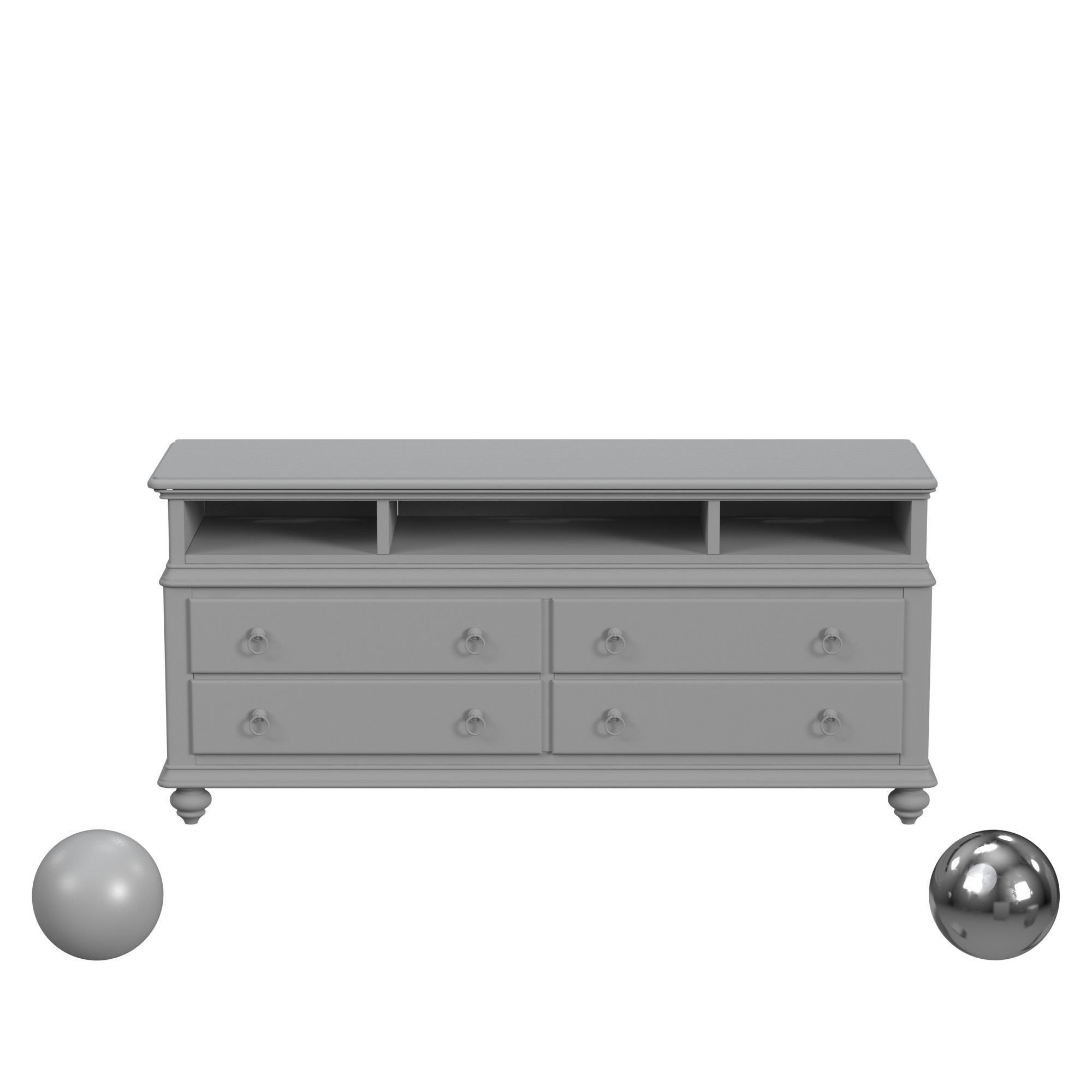 drawer 3D model_1
