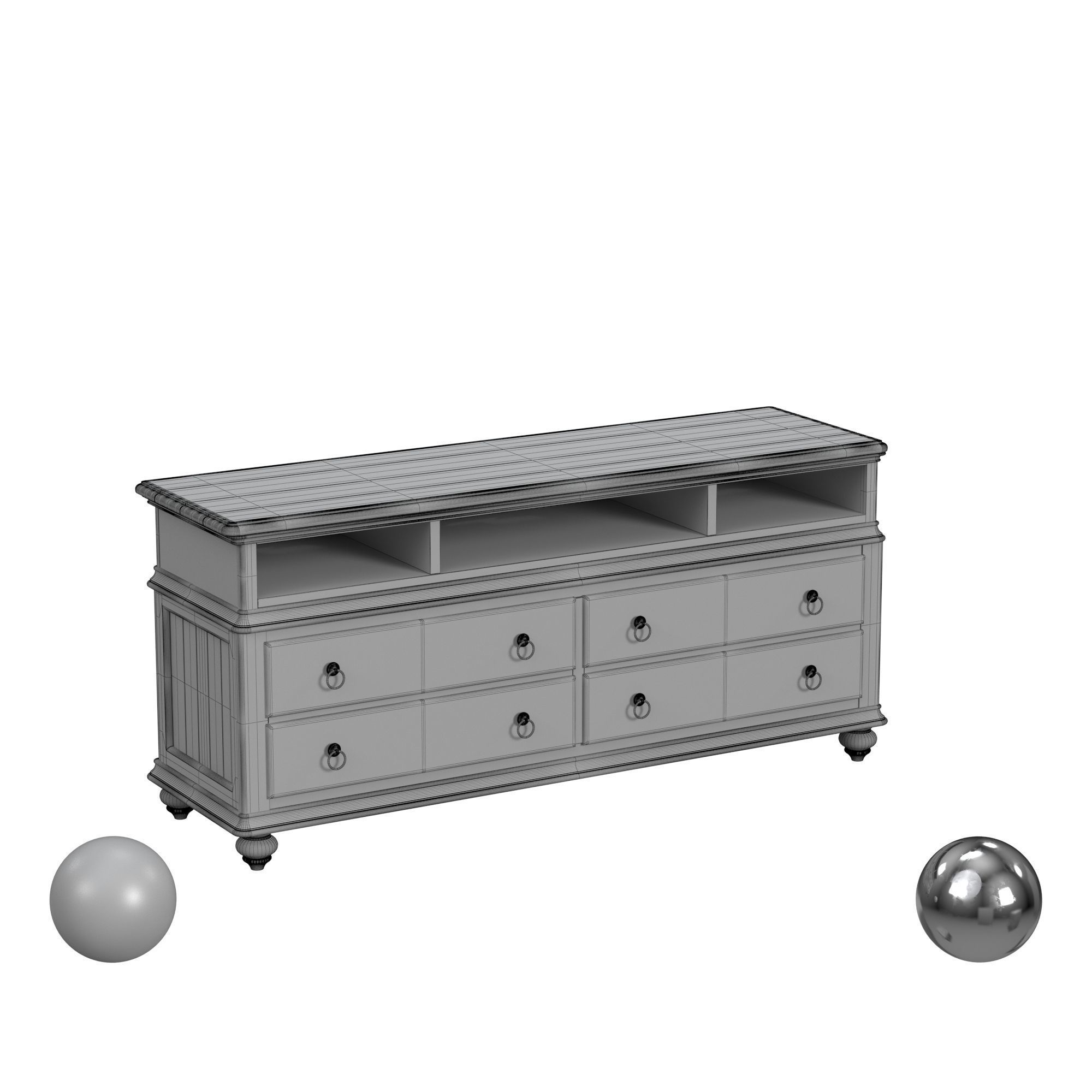 drawer 3D model_3