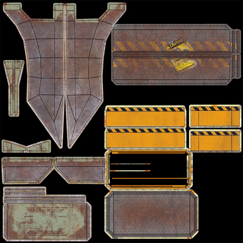 Spike Trap 2 Low-poly 3D model_14