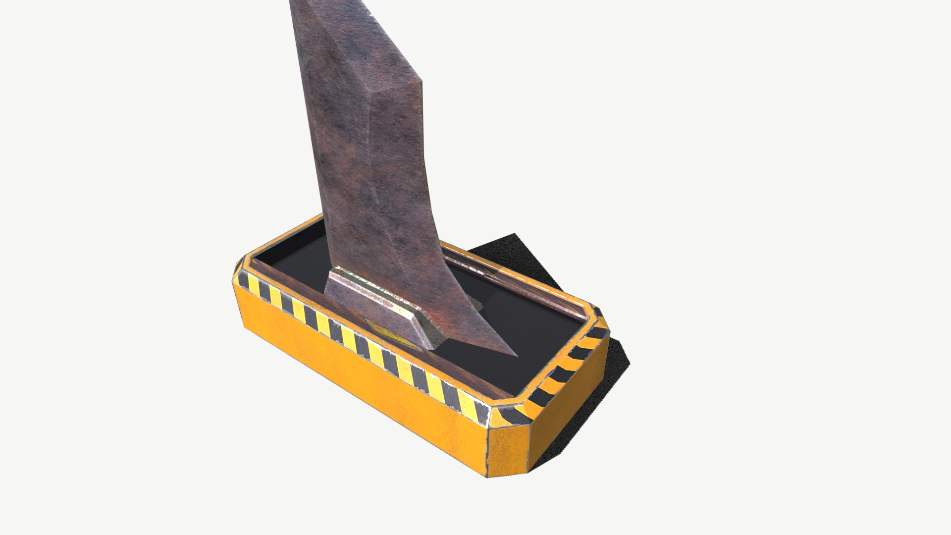 Spike Trap 2 Low-poly 3D model_6