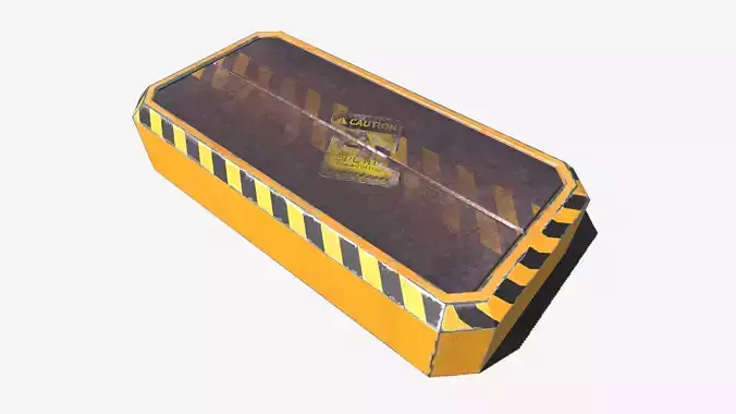 Spike Trap 2 Low-poly 3D model