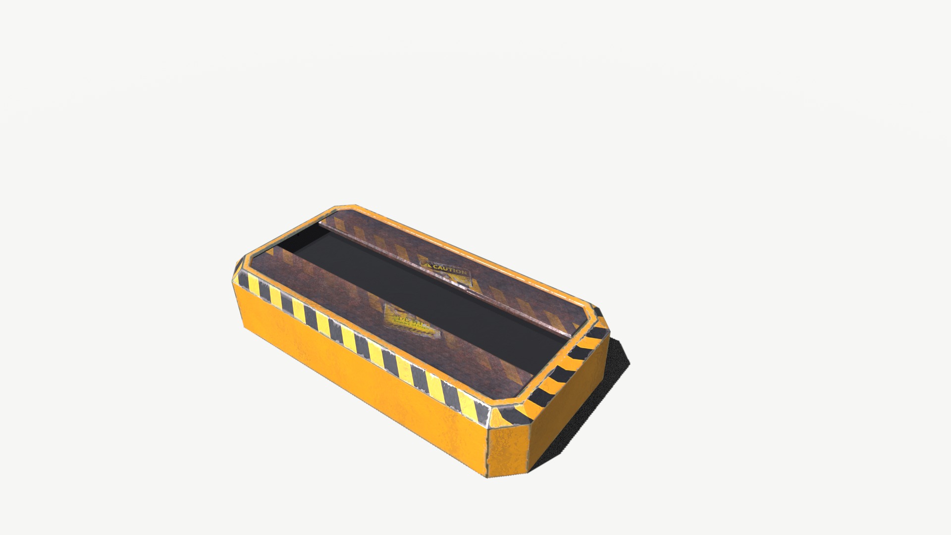 Spike Trap 2 Low-poly 3D model_5