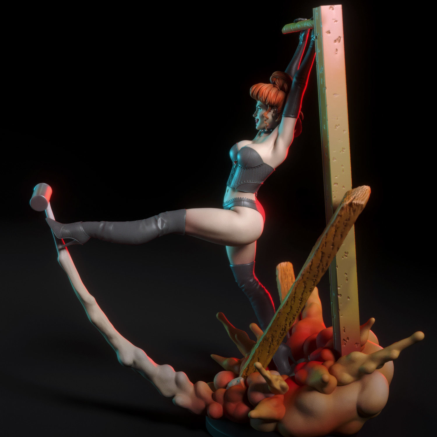 Eva the troublemaker 3D print model_5