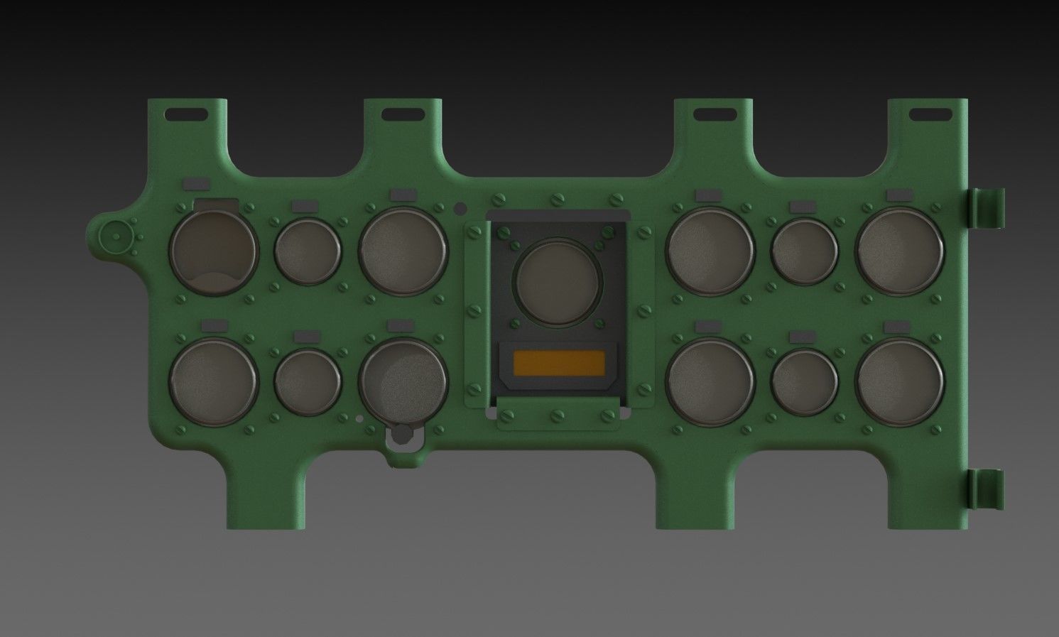 Mitsubishi A6M Zero Cockpit 3D print model_7