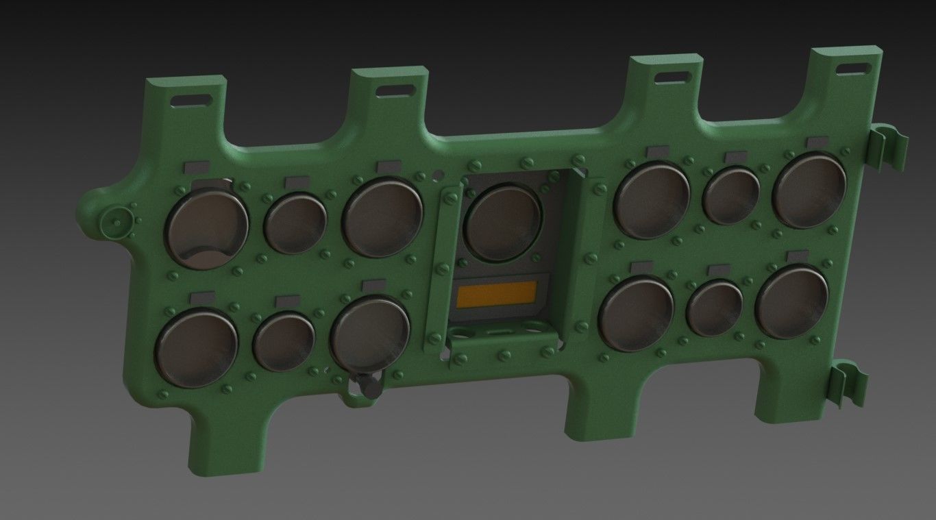 Mitsubishi A6M Zero Cockpit 3D print model_17