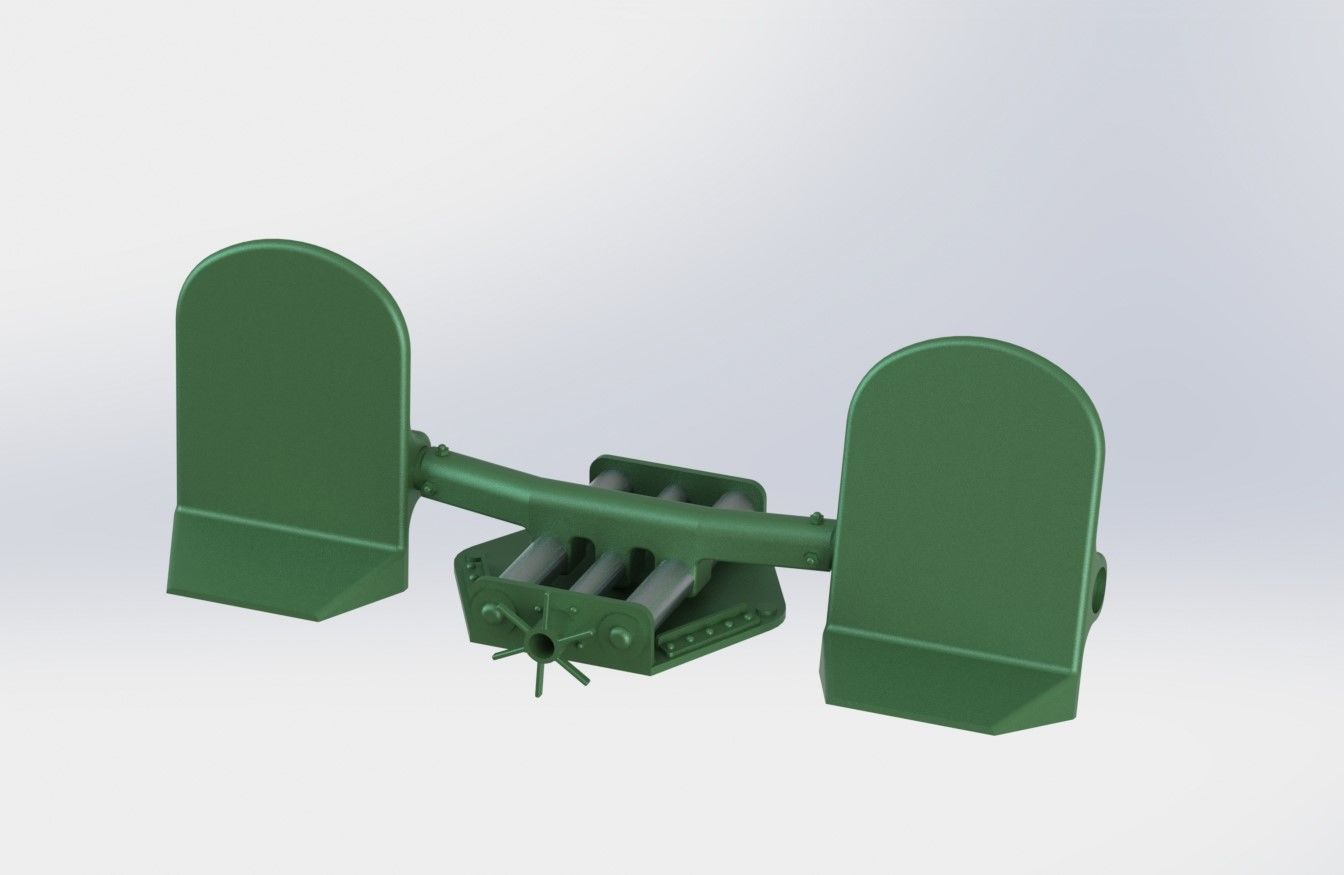 Mitsubishi A6M Zero Cockpit 3D print model_33