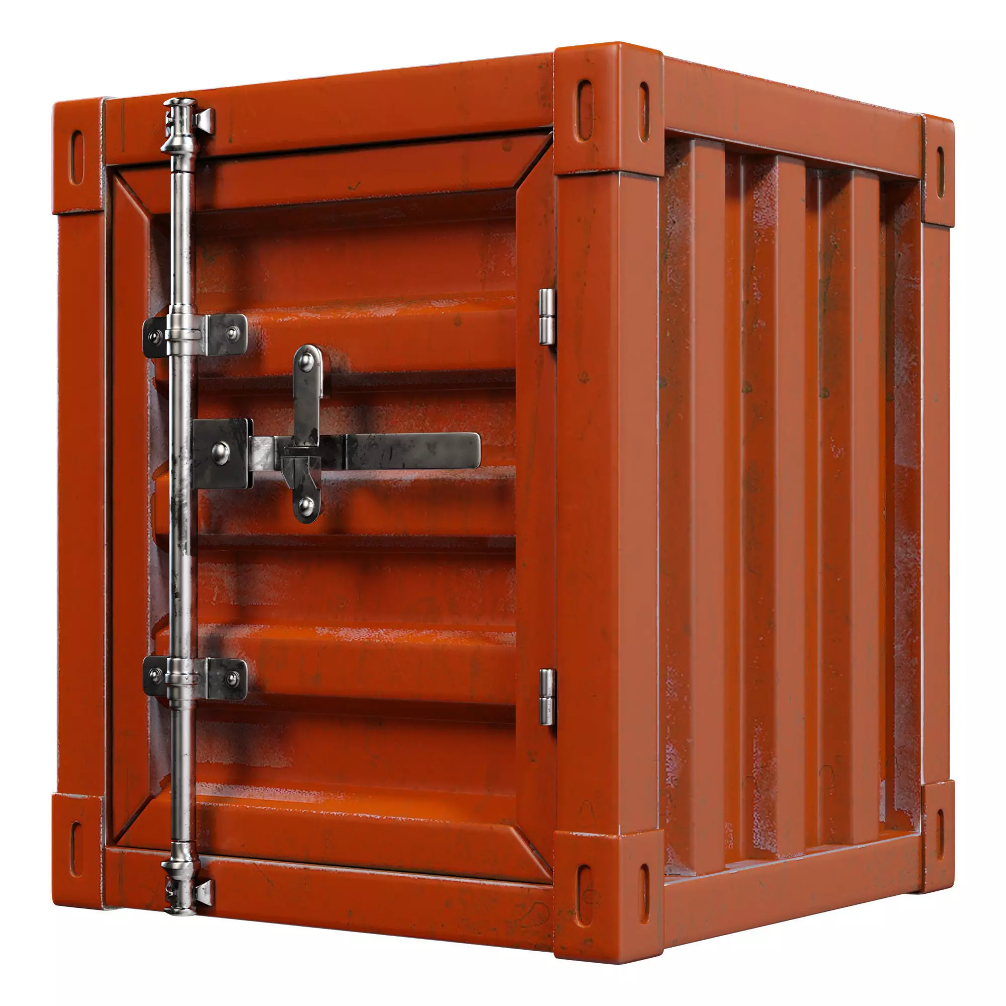 Ikeive Container Side Table Low-poly 3D model_0