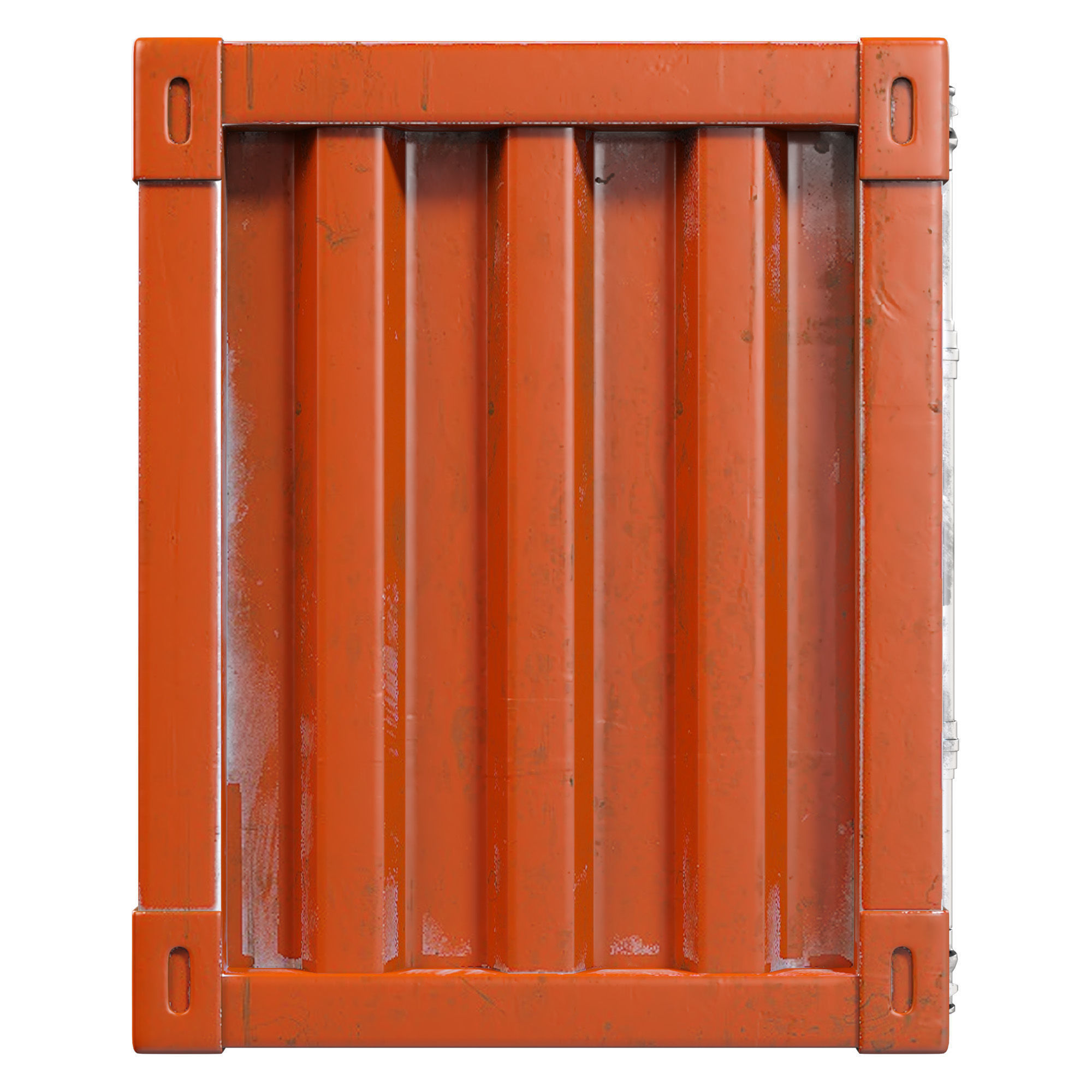 Ikeive Container Side Table Low-poly 3D model_4