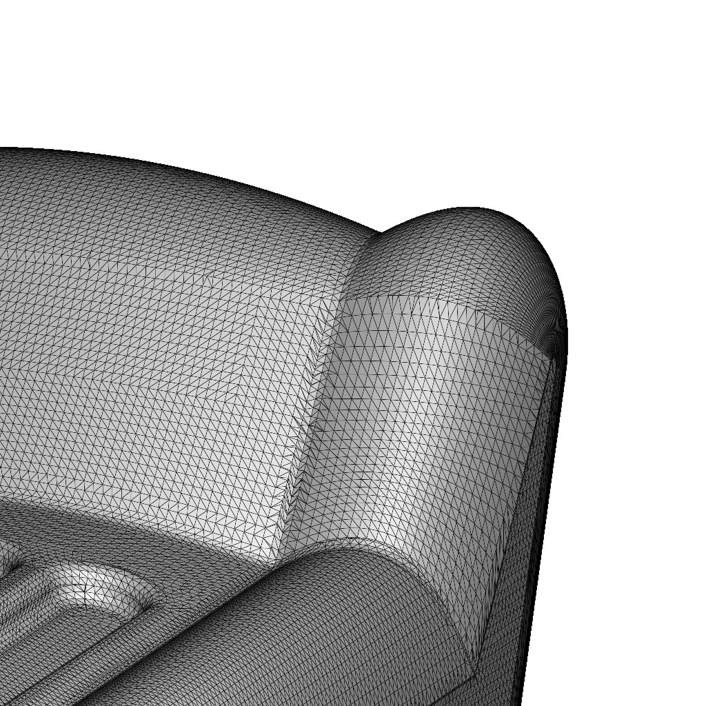 Premium Inflatable Sofa 3D print model_6