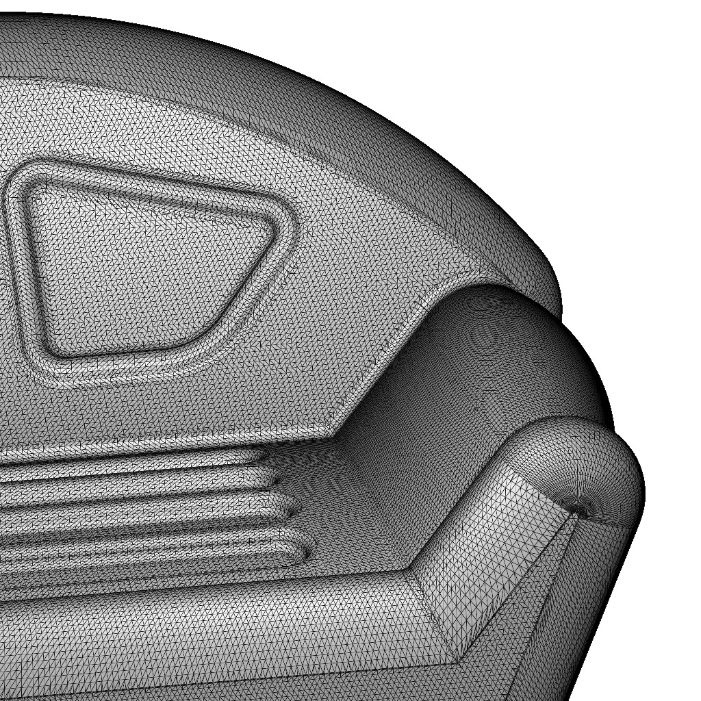 Premium Inflatable Sofa 3D print model_5