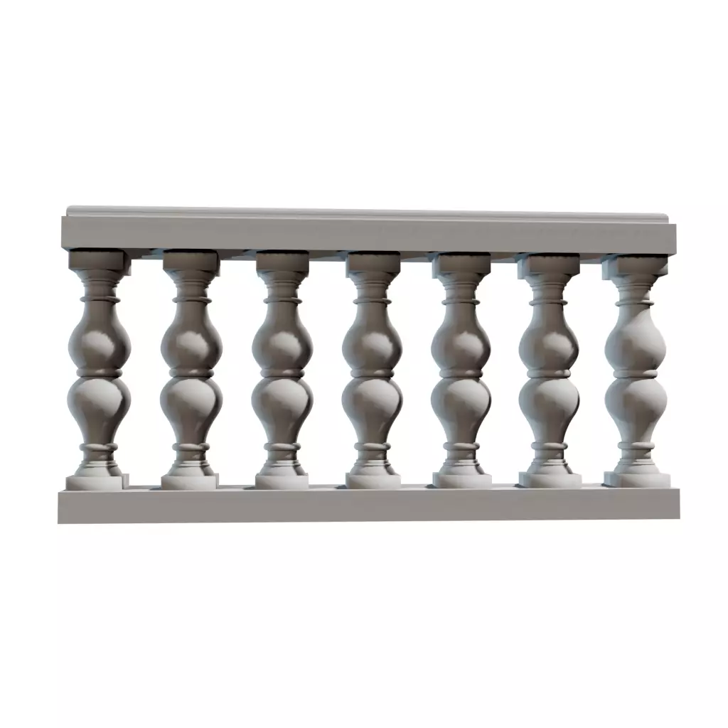 Concrete Baluster 3D print model