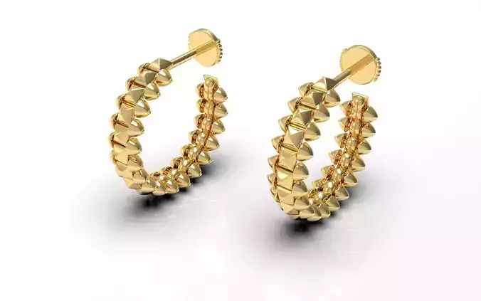 Earrings Clash cartier